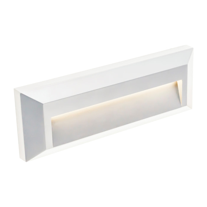FORLIGHT APLIQUE IP65 SIRAM LED 2.5 BLANCO CÁLIDO - 3000K ON-OFF BLANCO 290