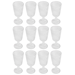 Juego de copas de cristal de 300ml Transparente San Ignacio