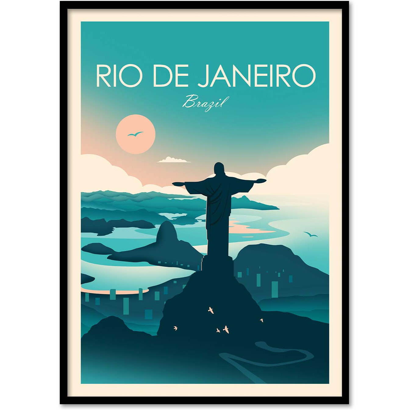 Affiche - Rio de Janeiro - Studio Inception