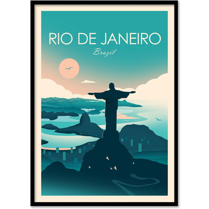 Affiche - Rio de Janeiro - Studio Inception