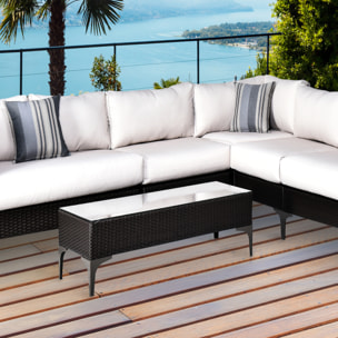 Mesa de centro de jardín – Ratán sintético