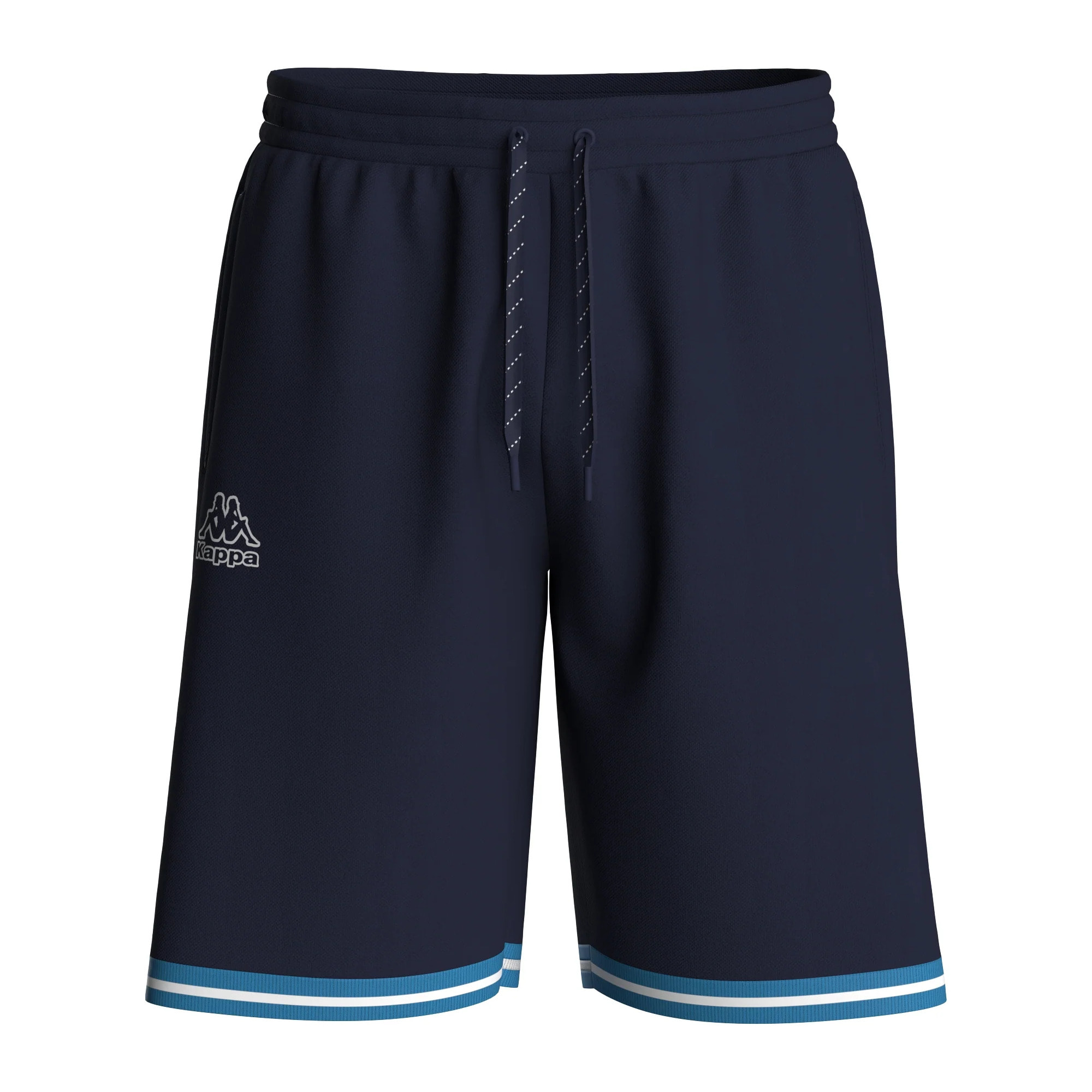 Kappa - Pantalones cortos Hombre Azul - Logo Idrop