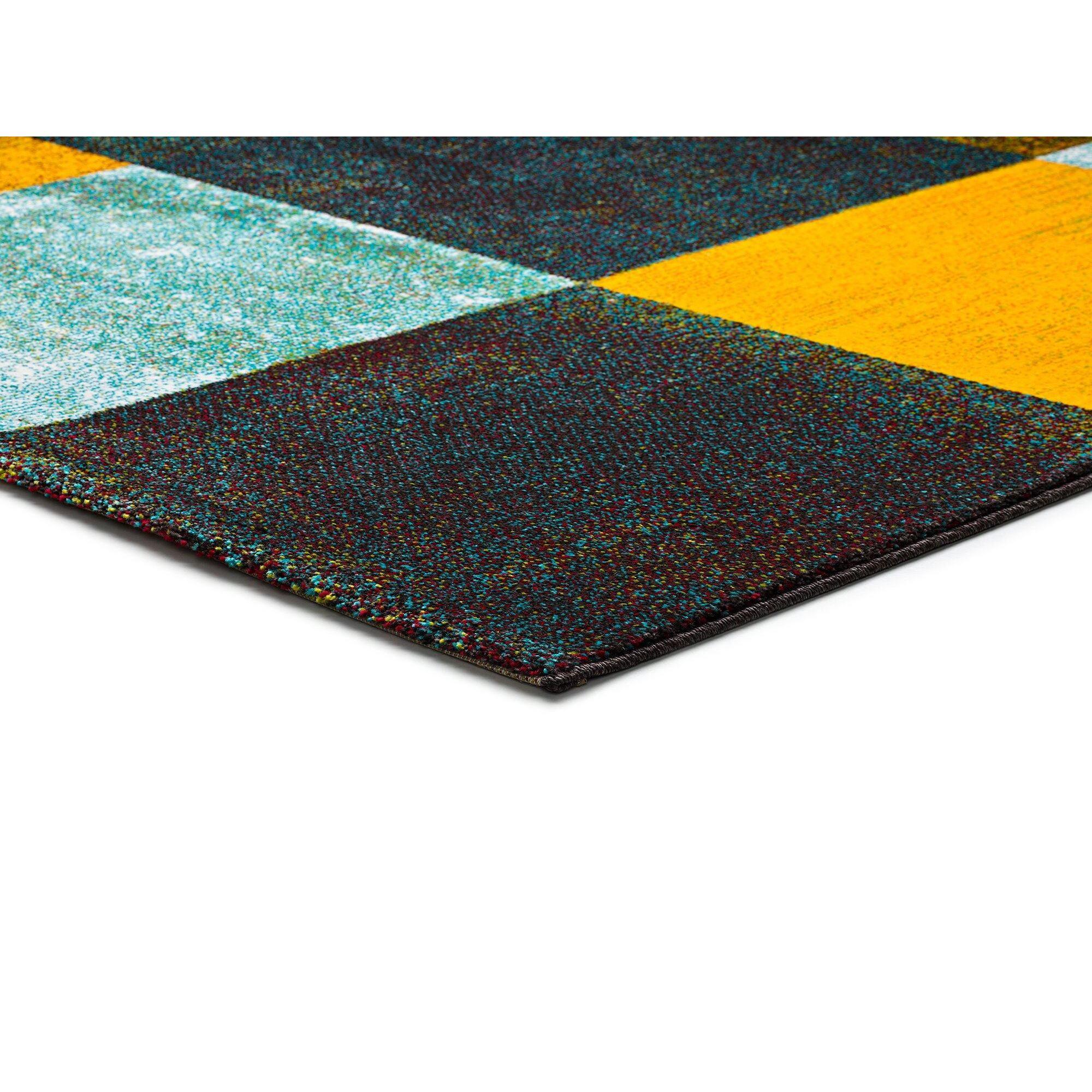 MOAR Alfombra geométrica en color multicolor varias medidas disponibles