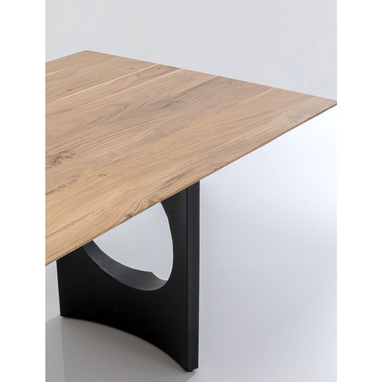 Table Symphony Oho 180x90cm pieds noirs Kare Design