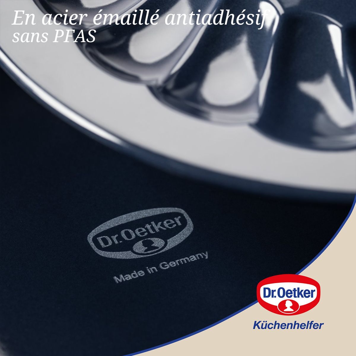 Moule à manqué et savarin double fond Dr. Oetker Back Liebe