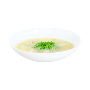 4 assiettes creuses blanches 20 cm Apy - Luminarc