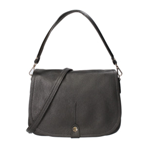 Borsa a spalla Sabina da donna In Vera pelle Made in Italy 29x20x11 cm