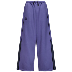 Kappa - Pantalones Mujer Violeta - Logo Gare