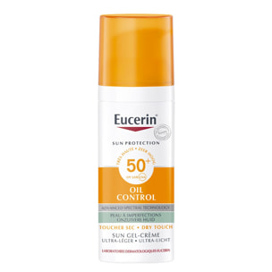 Sun Oil Control SPF50+ - Gel Crème - Peau à Imperfections 50 ml