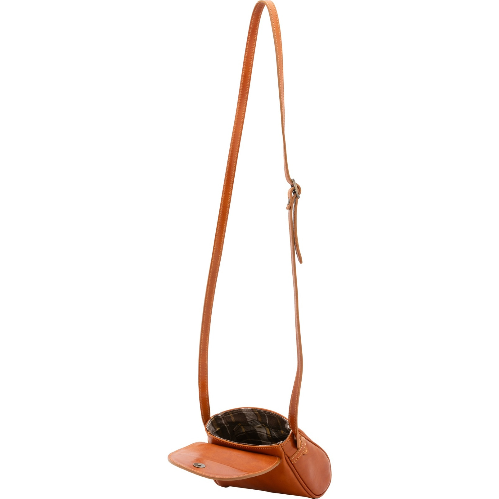 Borsa a tracolla da donna - Modello Seraphina Lux - Vera pelle - 14.0 x 18.0 x 7.0 cm