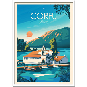 Affiche - Corfu Greece - Studio Inception