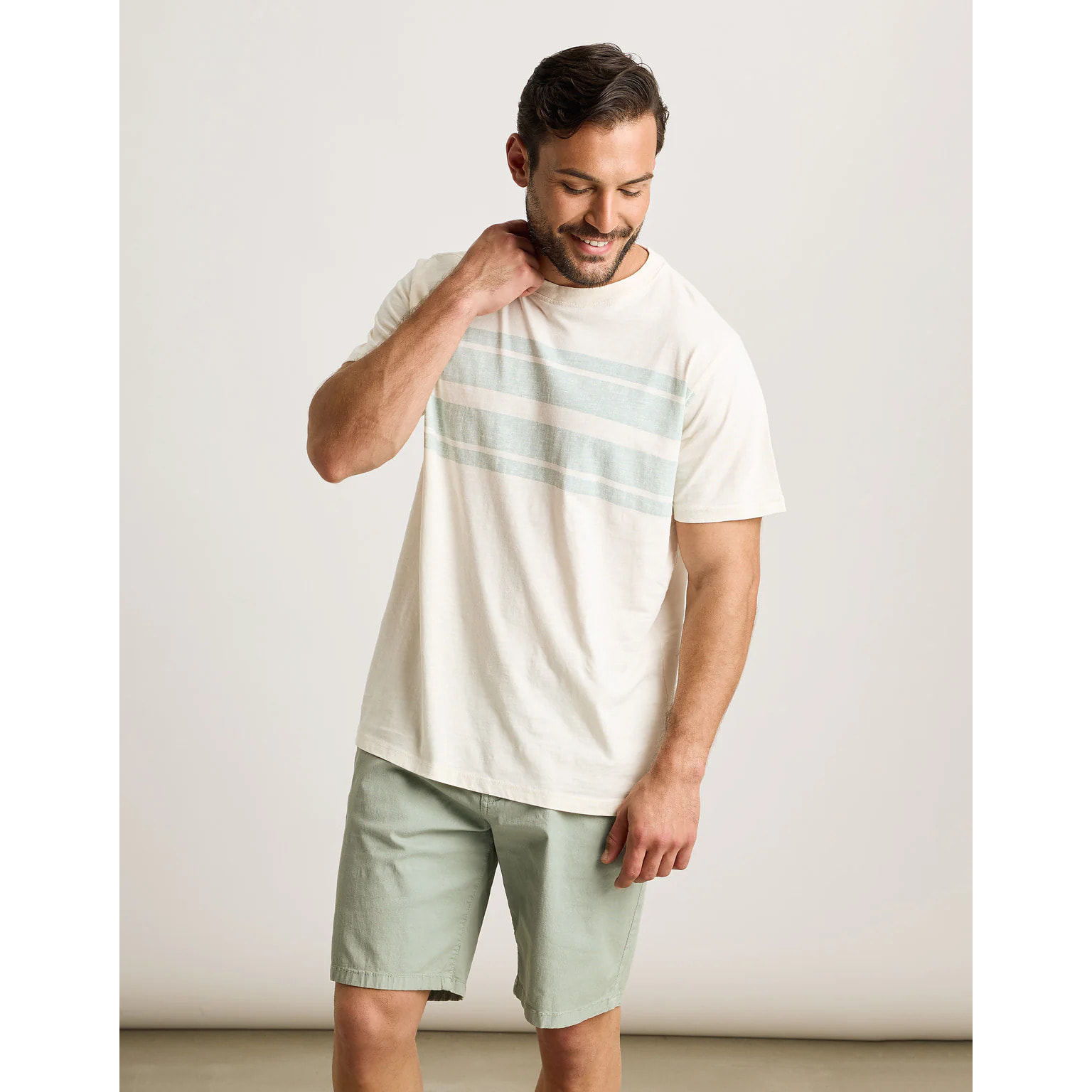 Camiseta Manga Corta Azul Celeste - Foilmil