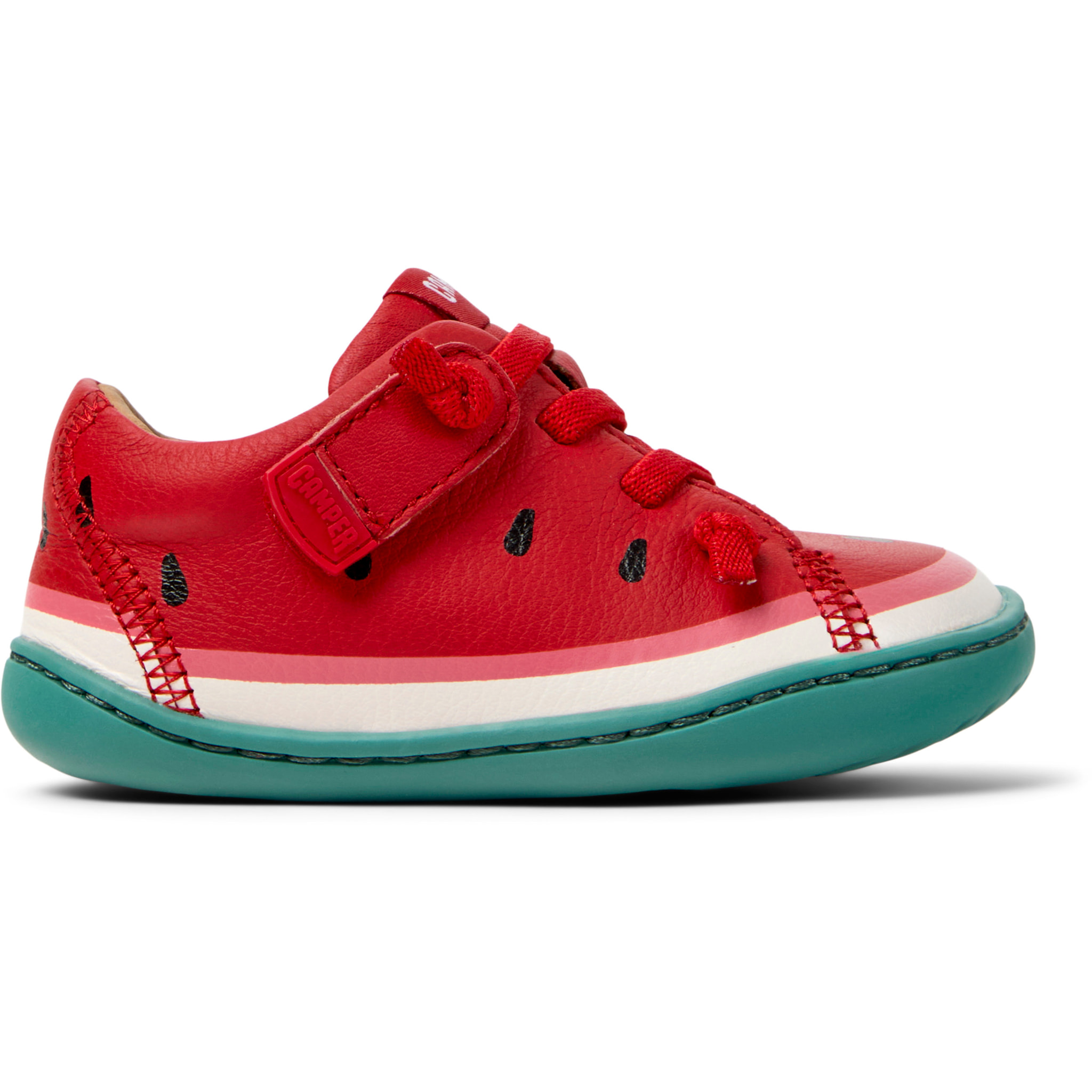 Zapatillas - CAMPER Peu Cami Twins - Rojo - Cuero liso