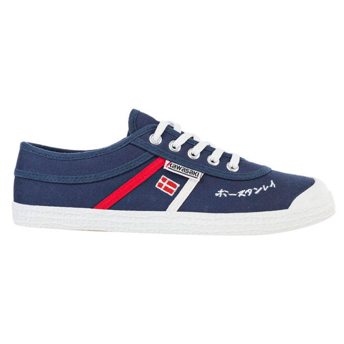 KAWASAKI Signature Canvas Shoe K202601 2002 Navy