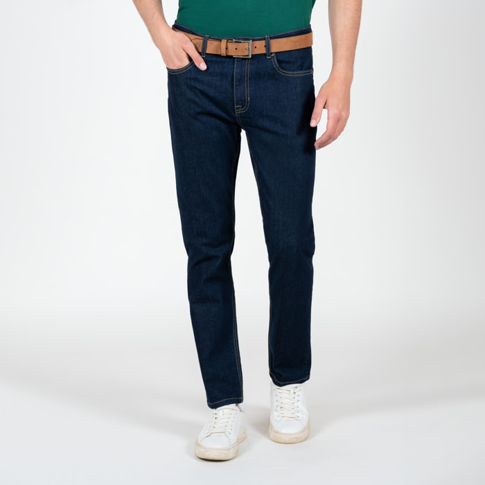 Pantaloni denim stretch 5 tasche