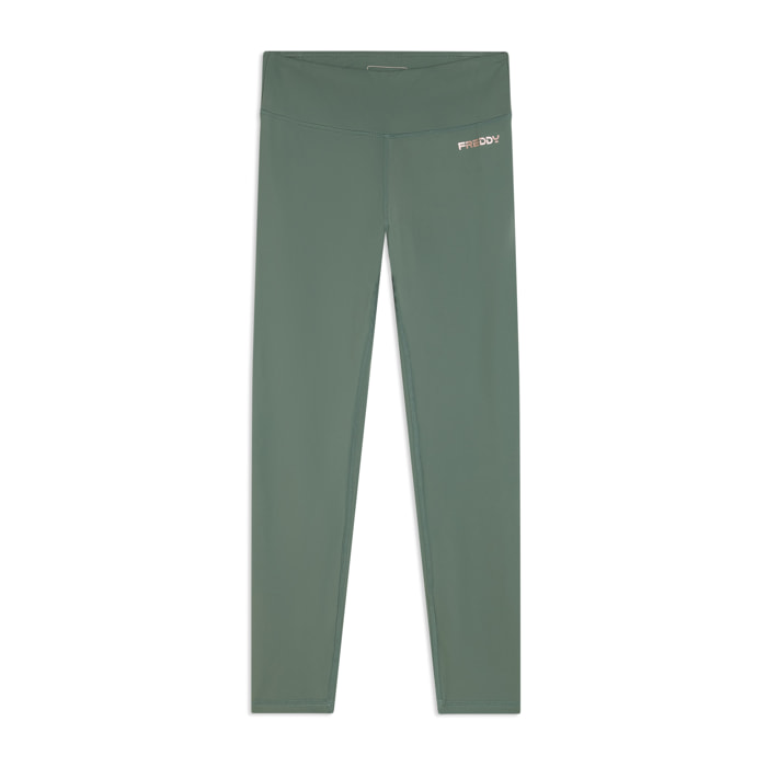 Leggings 7/8 vita alta in tessuto tecnico quick dry