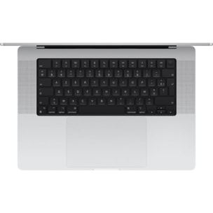 Ordinateur Apple MACBOOK Pro 16" Puce M4 Max CPU 16 / GPU 40 coeurs Mémoire RAM 48Go Stockage 1To SSD XDR Argent