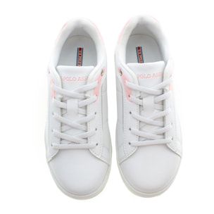 Sneakers U.S. Polo Assn White-Pink