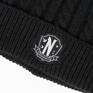 Set gorro y guantes infantil unisex "Wednesday"