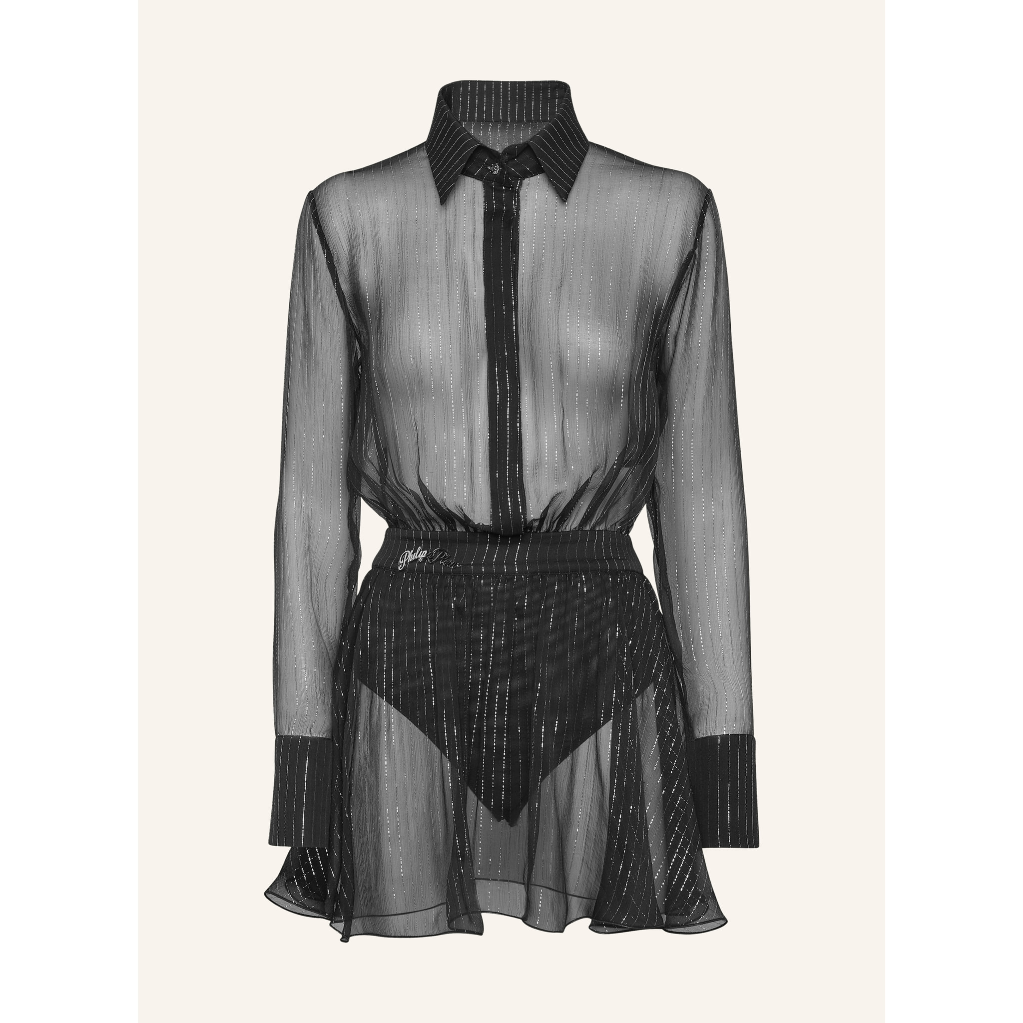 PHILIPP PLEIN Shirt Dress SIGNATURE
