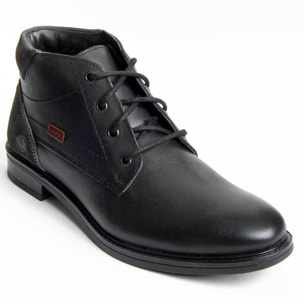 Bota De Piel - Negro