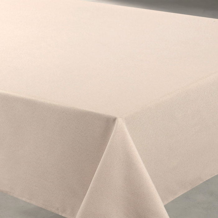 Nappe déperlante anti-taches  - Effet lin - Lin