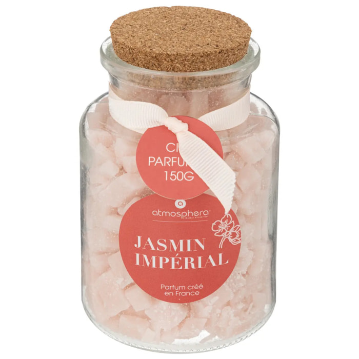 Cire parfumée "Izor" en verre 150g jasmin oriental