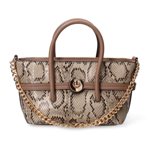 Borsa a mano da donna - Modello Eris Elite - Pelle vegana PU - 25.0 x 14.0 x 10.0 cm