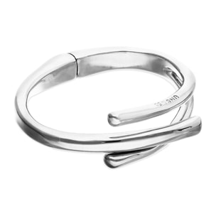 Pulsera RAÍCES PLATEADO L