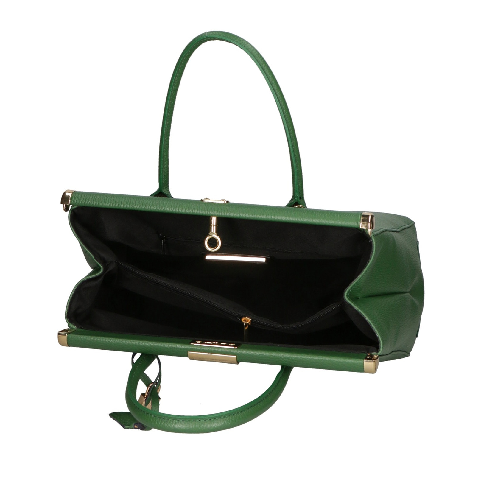 Borsa a mano da donna - Modello Aleria - Vera pelle - 35.0 x 26.0 x 16.0 cm