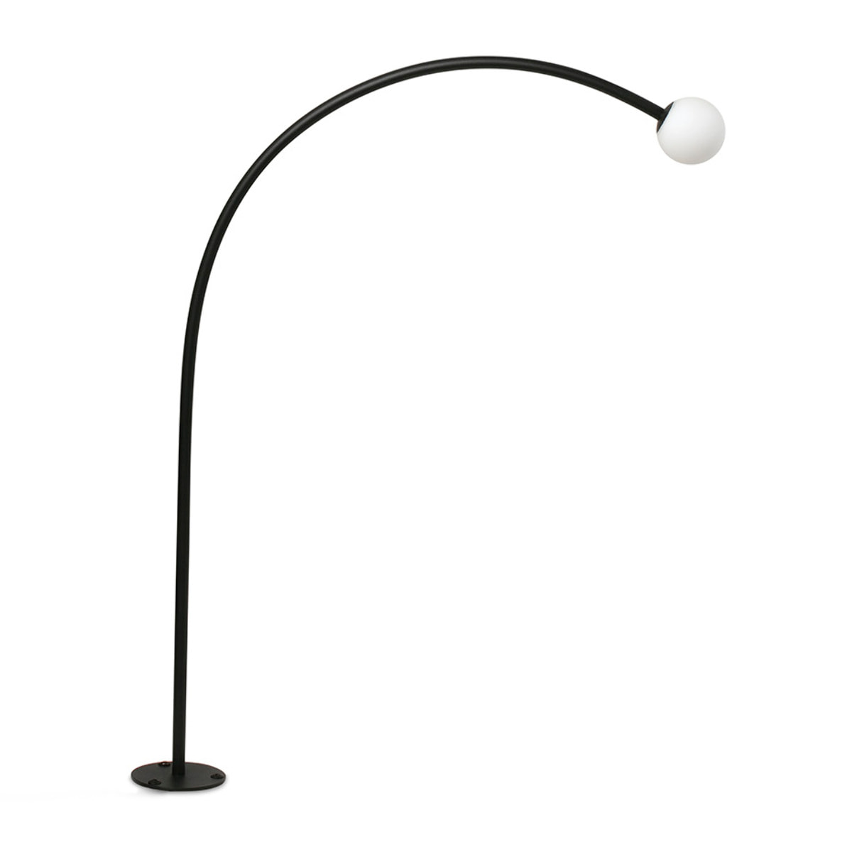 CUCA 650 Lampada paletti muro nero