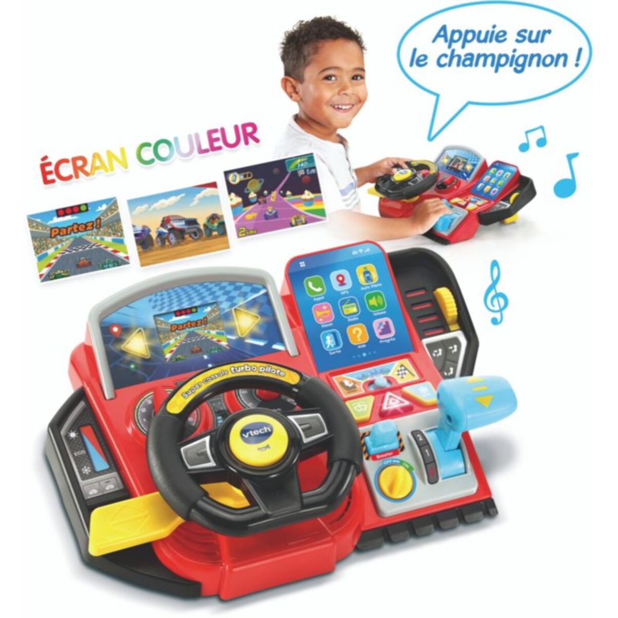 Jeu éducatif VTECH Super console turbo pilote