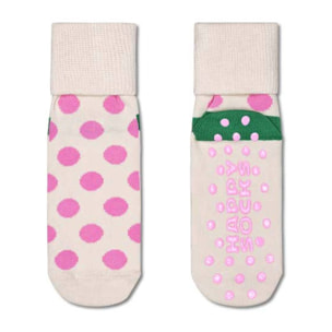 Calcetines kids antideslizantes 2 pack heart & big dot