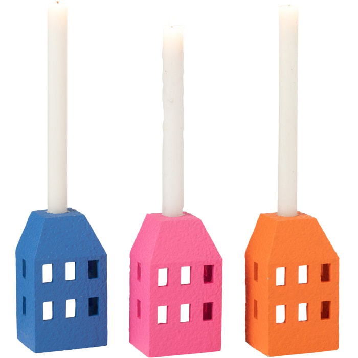 J-Line chandelier Maison - ciment - mix - 3 pcs