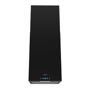 Cecotec Hotte îlot Bolero Flux ICT 388000 Black A++