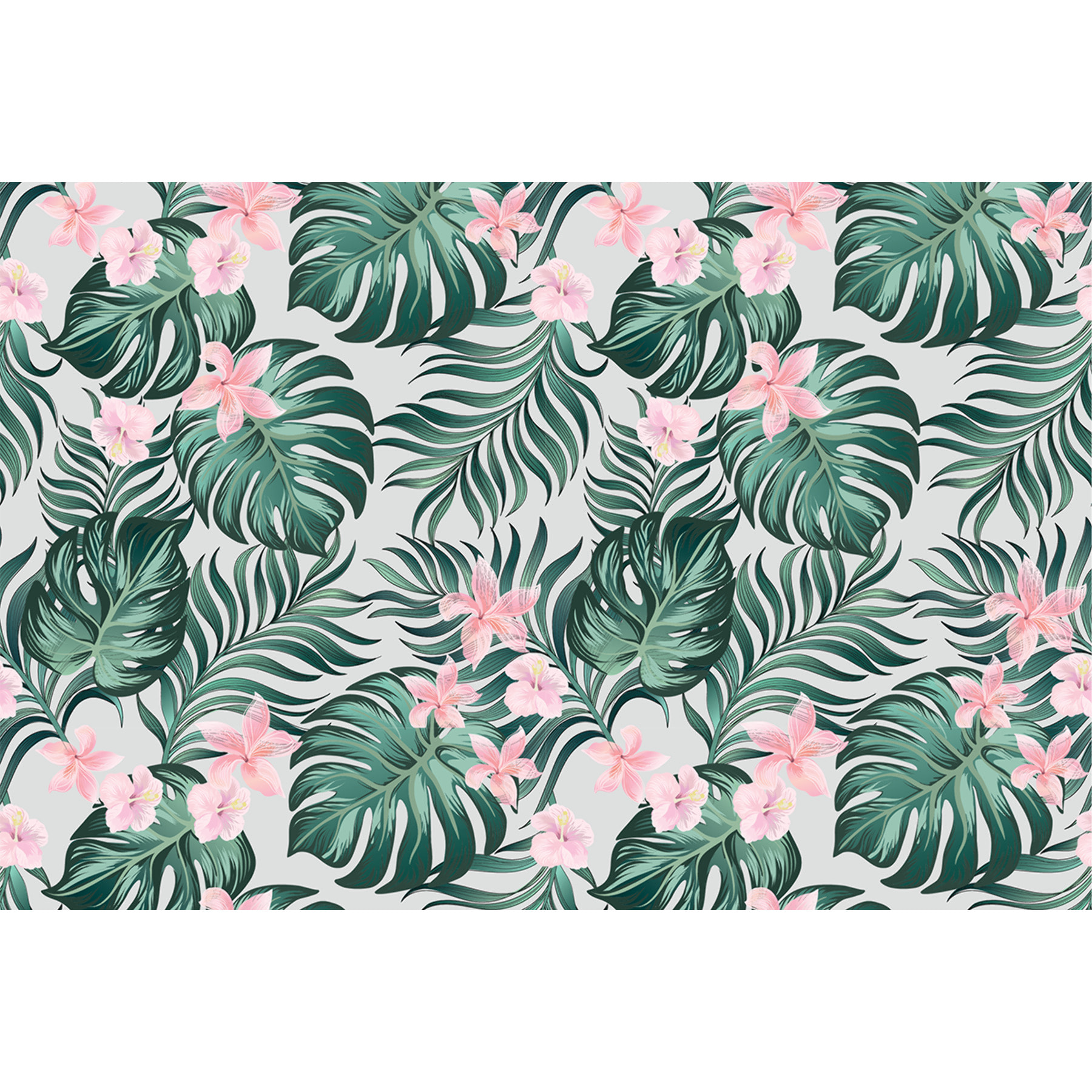 Sticker meuble tropical eggyn 60 x 90 cm