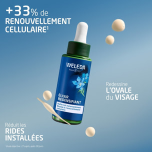WELEDA - TROUSSE VISAGE GENTIANE BLEUE : Crème de Jour + Elixir - 40+30ml