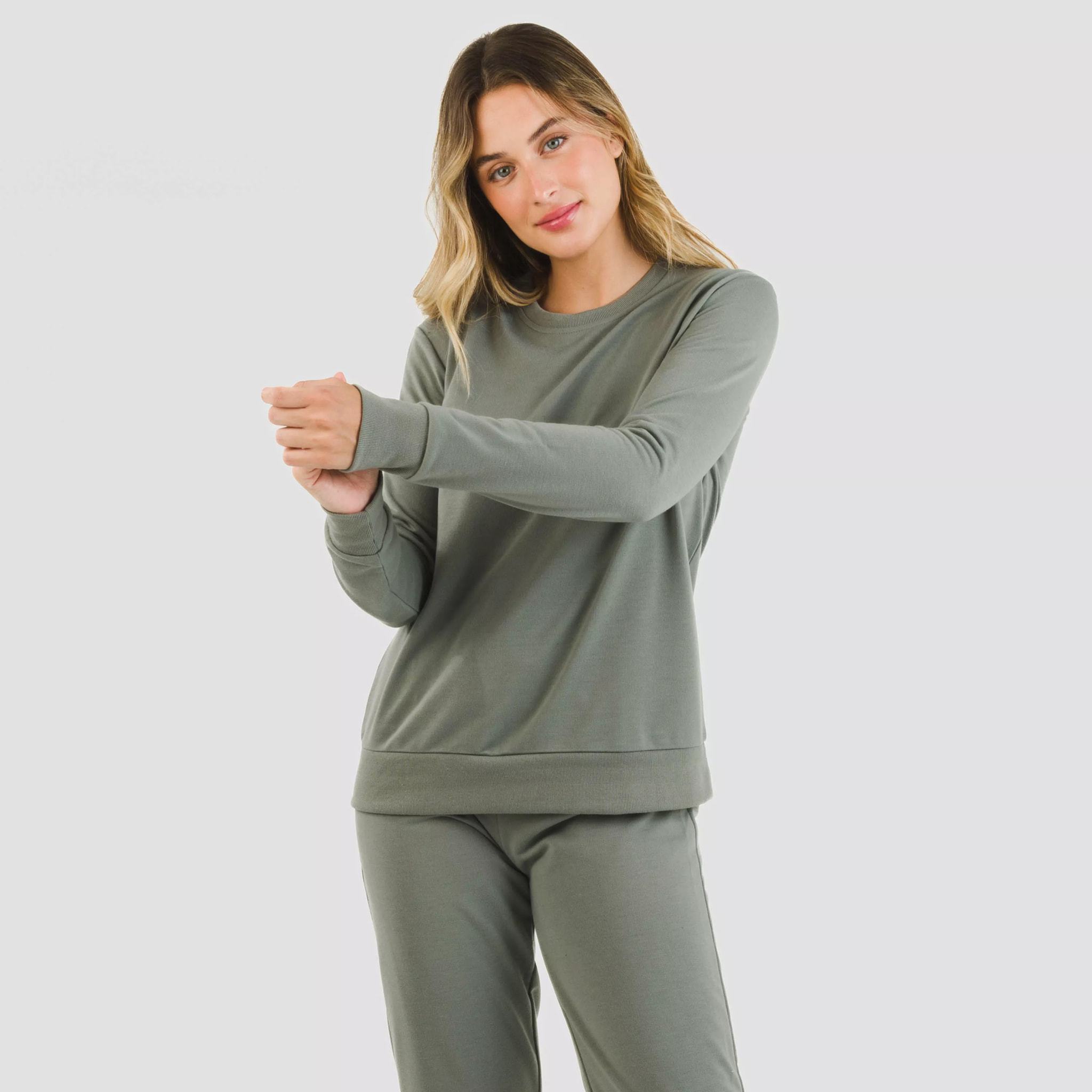 Felpa basic sportiva da donna