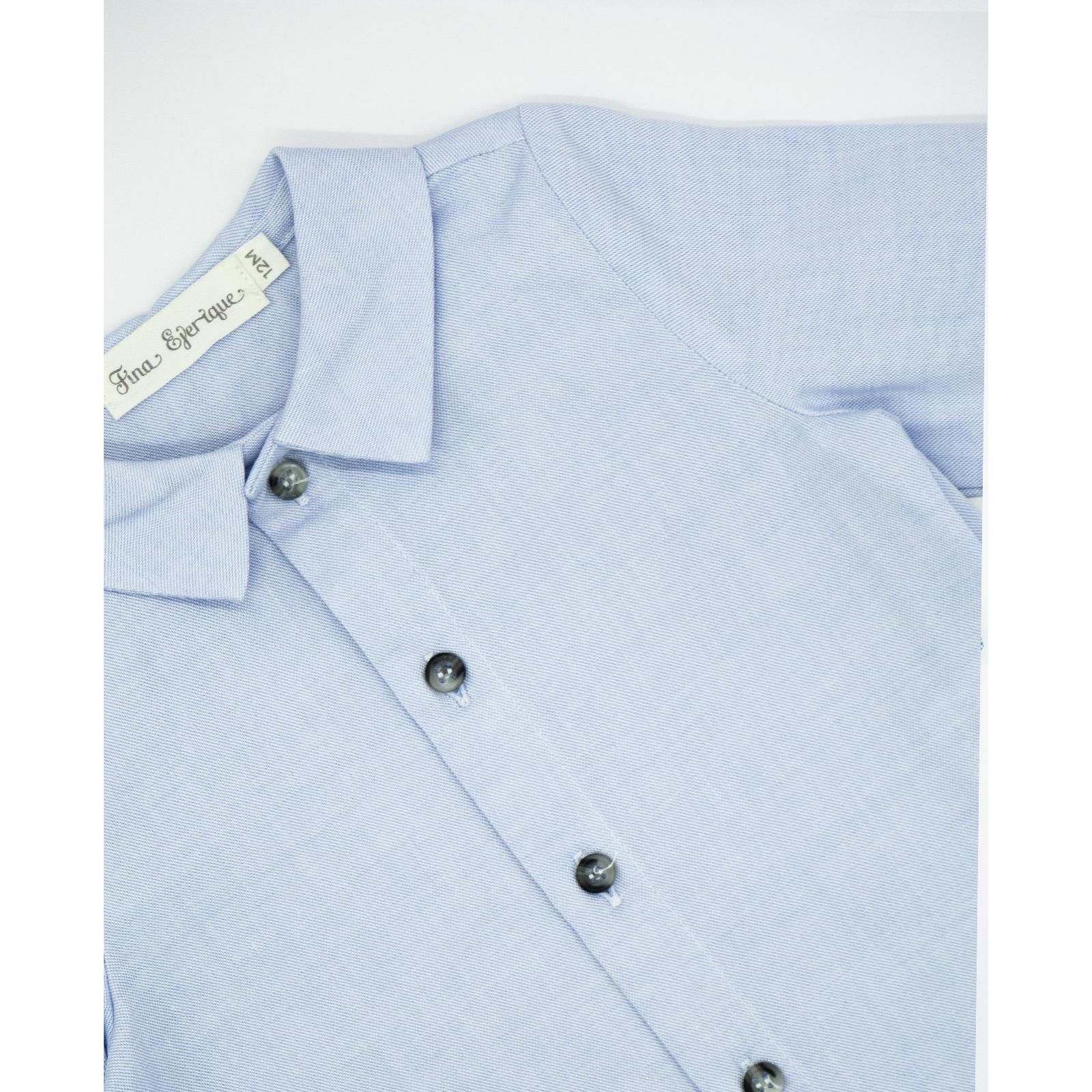 Camisa oxford azul
