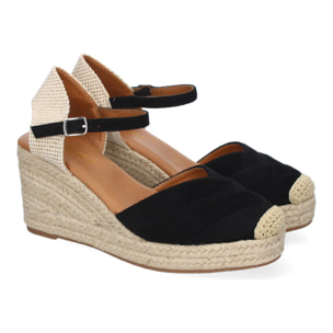Sandalia de Cuña de Yute para Mujer, Comodo y Elegante, Diseño Moderno