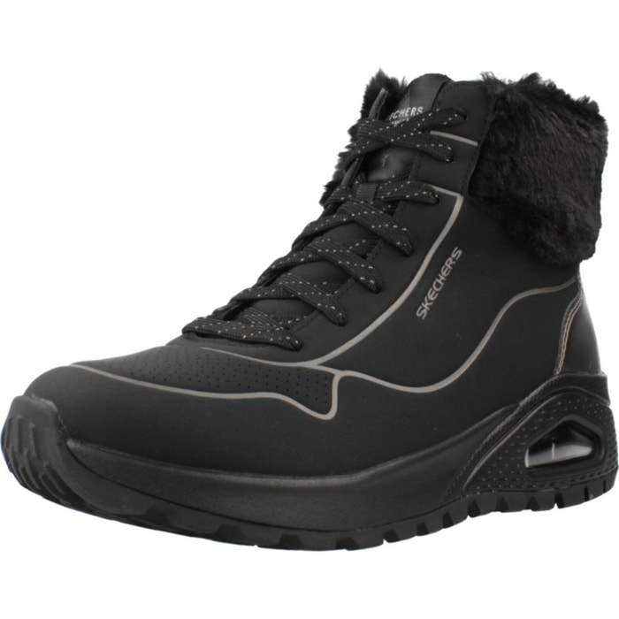 Sneakers De  Mujer Uno Rugged - Fall Sh Negro