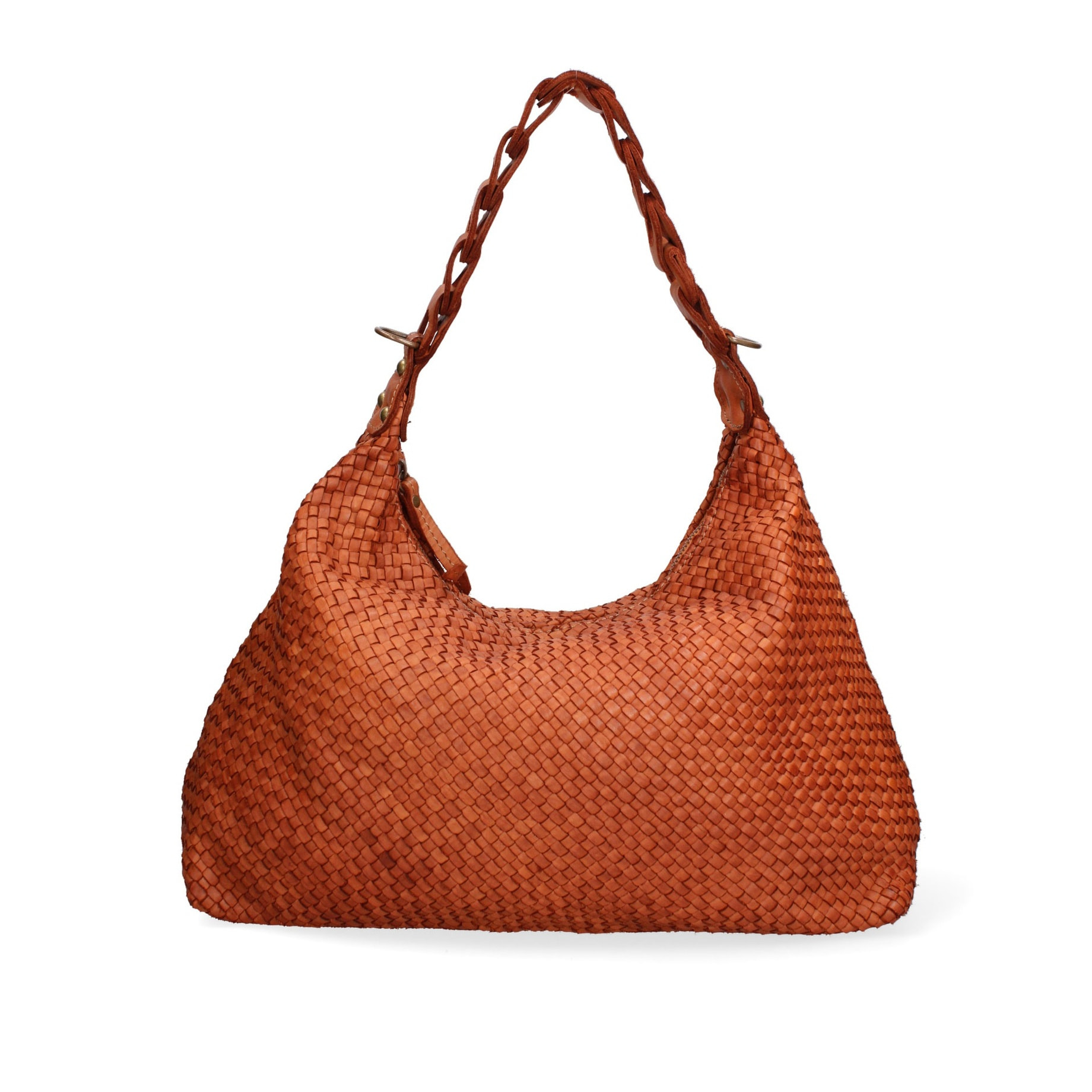 Borsa a spalla da donna - Modello Asteria - Vera pelle - 46.0 x 33.0 x 15.0 cm