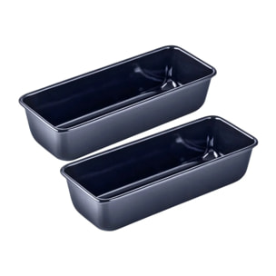 Ensemble de 2 Moules à cake Dr Oetker Back Liebe