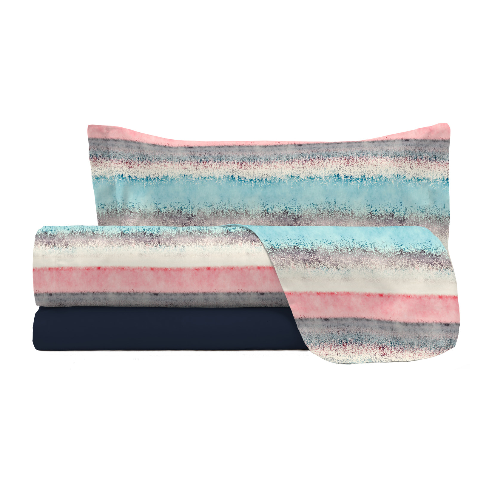 COMPLETO LETTO FASHION, 100% Microfibra, No Stiro - SARAH
