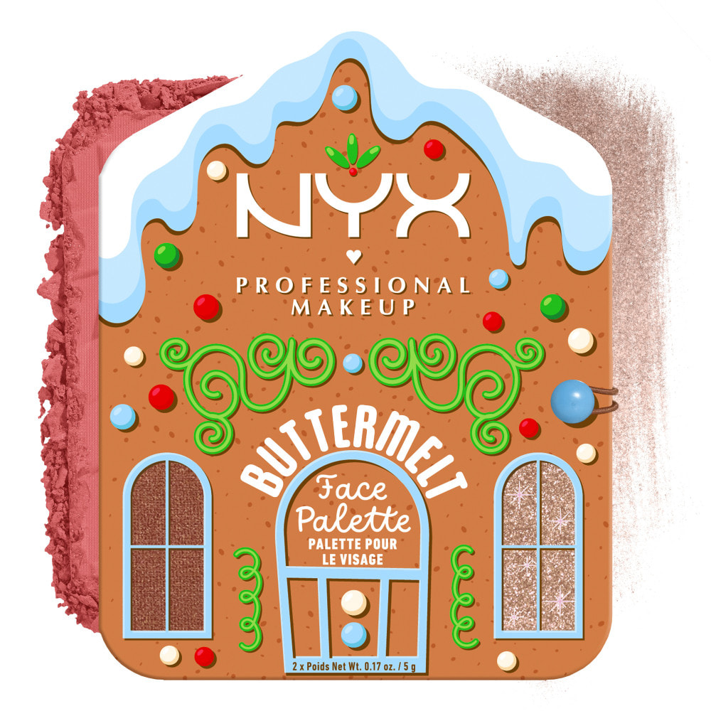 NYX Professional Makeup Collection Limitée Gingerbaddies Land Palette Duo Blush & Highlighter DEEP