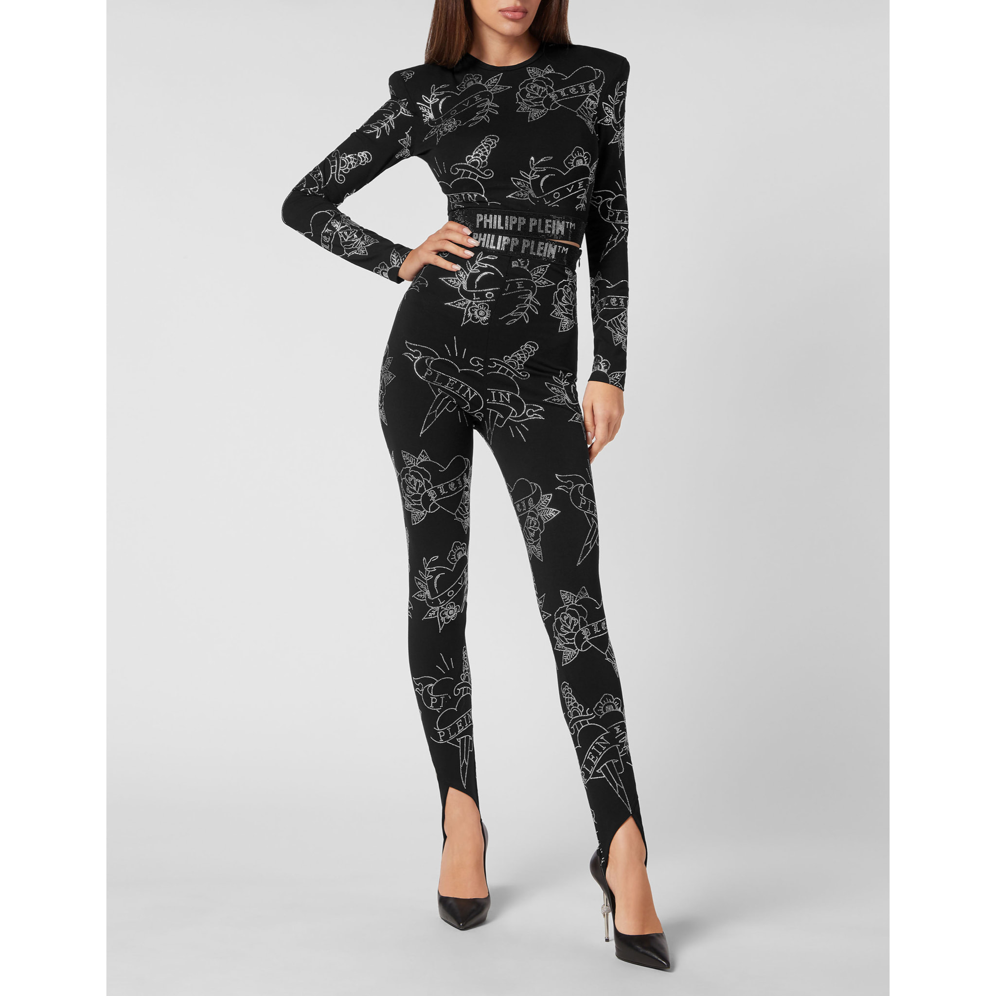 PHILIPP PLEIN Leggings LOVE