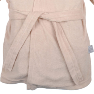 Peignoir à capuche petit renard - Taupe