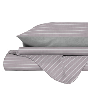 PARURE COPRIPIUMINO PRINTED COLORS, 100% Cotone, Made in Italy - DIVISION ROSA