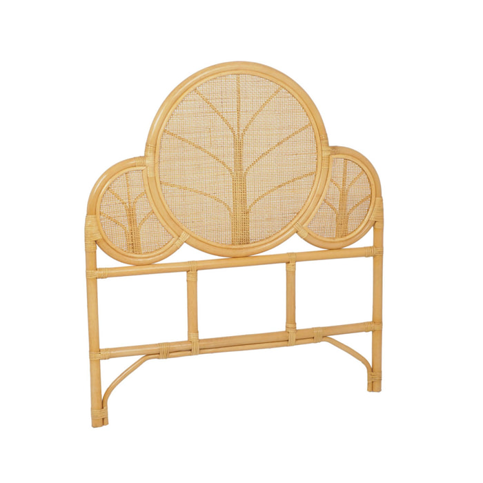 Tête de lit exotique rotin chambre enfant 90 x 100 cm LIOR