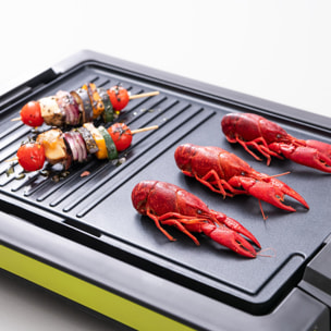 Plancha grill xtra de 2000w de 37x24,5cm antideslizante